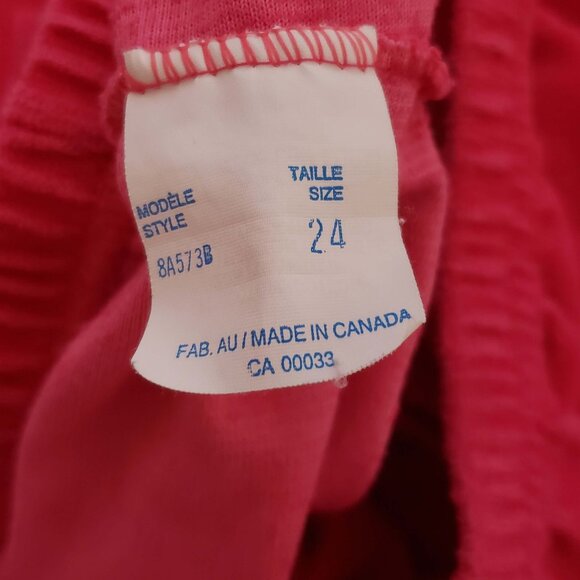 Pink Corduroy Toddler Pants - Picture 3 of 3